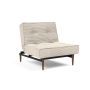 Innovation Living Splitback Styletto Chair Dark Wood - stof 594