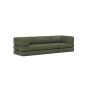 Innovation Living CozyPad Sofa Bed Grand with arms - stof 353