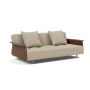 Innovation Living Long Horn D.E.L. Sofa Bed With Arms - stof 356