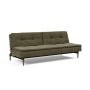 Innovation Living Dublexo Styletto Sofa Bed Dark Wood - stof 316