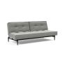 Innovation Living Splitback Styletto Sofa Bed Black Wood - stof 853