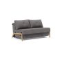 Innovation Living Cubed 140 Wood Sofa Bed - stof 282