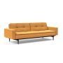 Innovation Living Dublexo Styletto Sofa Bed Black Wood With Arms - stof 536