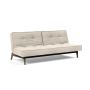 Innovation Living Splitback Eik Sofa Bed Smoked Oak - stof 594