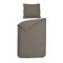 Heckett & Lane Dekbedovertrek Banda Taupe Grey