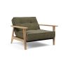 Innovation Living Splitback Frej Chair Oak - stof 316