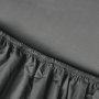 Kayori Shizu perkal splittopper hoeslaken - antraciet