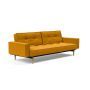 Innovation Living Sofa Bed 115 Splitback Styletto Light Wood Arms