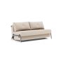 Innovation Living Cubed 160 Alu Sofa Bed - stof 410