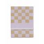 Marc O'Polo Handdoek Checker Lila