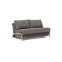 Innovation Living Cubed 140 Wood Sofa Bed - stof 521