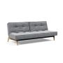 Innovation Living Splitback Eik Sofa Bed Oak - stof 565
