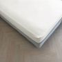 Kayori Puro Topper Hoeslaken Katoen-Perkal Wit