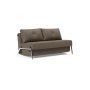 Innovation Living Cubed 140 Alu Sofa Bed - stof 411