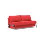 Innovation Living Cubed 160 Alu Sofa Bed - stof 511