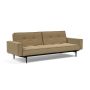 Innovation Living Splitback Styletto Sofa Bed Black Wood With Arms - stof 860