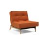 Innovation Living Splitback Eik Chair Oak - stof 412