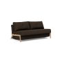 Innovation Living Cubed 160 Wood Sofa Bed - stof 358
