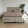 Kayori Sota Splittopper Hoeslaken Tencel Taupe