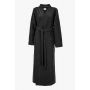 Heckett & Lane Badjas Wafel Midnight Black