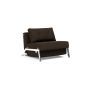 Innovation Living Cubed 90 Chrome Chair - stof 358