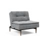 Innovation Living Dublexo Styletto Chair Dark Wood - stof 565