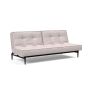 Innovation Living Splitback Styletto Sofa Bed Black Wood - stof 300