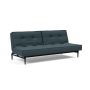 Innovation Living Splitback Styletto Sofa Bed Black Wood - stof 851