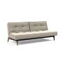 Innovation Living Splitback Eik Sofa Bed Smoked Oak - stof 539
