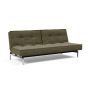Innovation Living Splitback Chrome Sofa Bed - stof 316