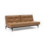 Innovation Living Splitback Styletto Sofa Bed Black Wood - stof 551
