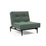 Innovation Living Splitback Styletto Chair Black Wood - stof 518