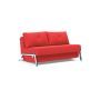 Innovation Living Cubed 140 Chrome Sofa Bed - stof 511
