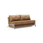 Innovation Living Cubed 160 Chrome Sofa Bed - stof 551