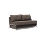 Innovation Living Cubed 140 Alu Sofa Bed - stof 530