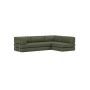 Innovation Living CozyPad Sofa BedL-Shape with arms - stof 353