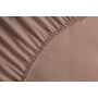 Yellow Hoeslaken Percale fitted sheet Canyon Rose
