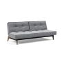 Innovation Living Splitback Eik Sofa Bed Smoked Oak - stof 565