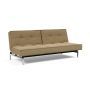 Innovation Living Splitback Chrome Sofa Bed - stof 860