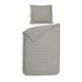 Heckett & Lane Dekbedovertrek Diamante Cloud Grey
