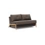 Innovation Living Cubed 140 Wood Sofa Bed - stof 530