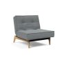 Innovation Living Splitback Eik Chair Oak - stof 320