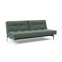 Innovation Living Splitback Chrome Sofa Bed - stof 518