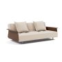 Innovation Living Long Horn D.E.L. Sofa Bed With Arms - stof 410