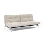 Innovation Living Splitback Chrome Sofa Bed - stof 280