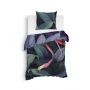 Heckett & Lane Dekbedovertrek Byron Dark Green