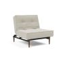 Innovation Living Splitback Styletto Chair Dark Wood - stof 527
