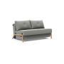 Innovation Living Cubed 140 Wood Sofa Bed - stof 853
