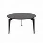 Innovation Living Table 70 Laser Black Oak Veneer