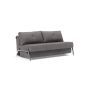 Innovation Living Cubed 160 Alu Sofa Bed - stof 282